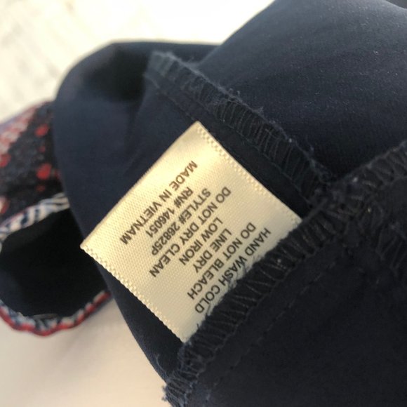 Monteau Los Angeles Boho Print Top, Size M - Picture 6 of 8